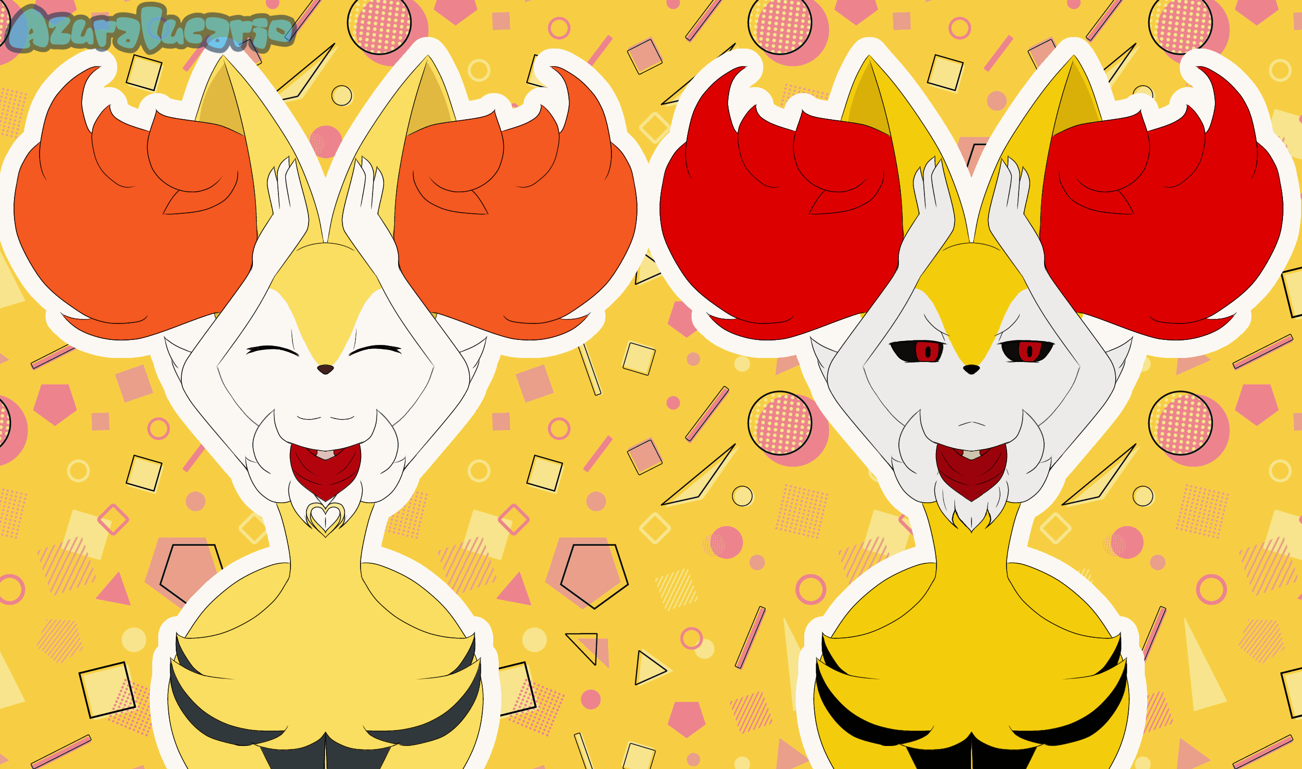 Caramelldansen Aaron Animation Commission